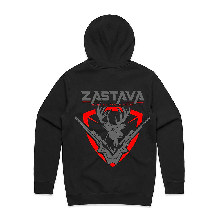 Zastava 2024 – Black Hooded Jumper